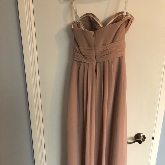 Frost Rose Bridesmaid Dress - Picture 2 of 4